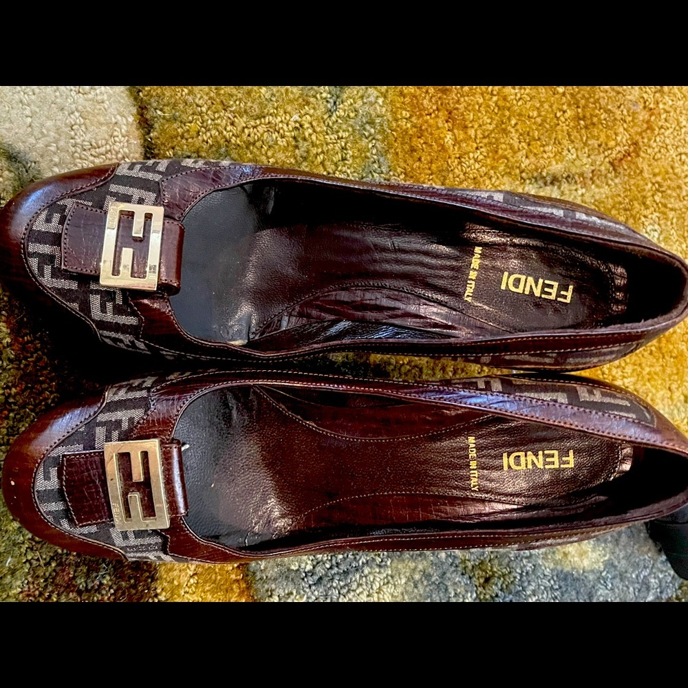Authentic Fendi shoes size 38.5